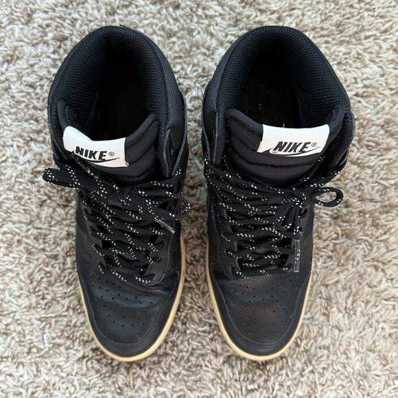 Nike Dunk Sky Hi Shoes Women’s Size 6 Black Wedge High Top Sneakers 644877-008 - Picture 2 of 11